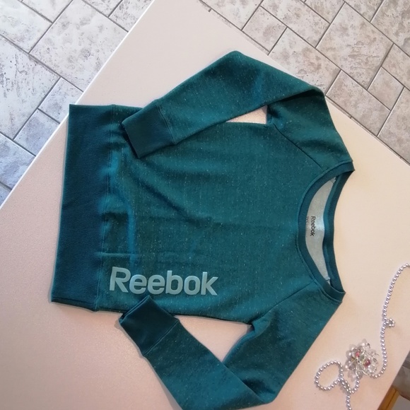REEBOK Teal Boatneck Pullover BNWT - Picture 5 of 9